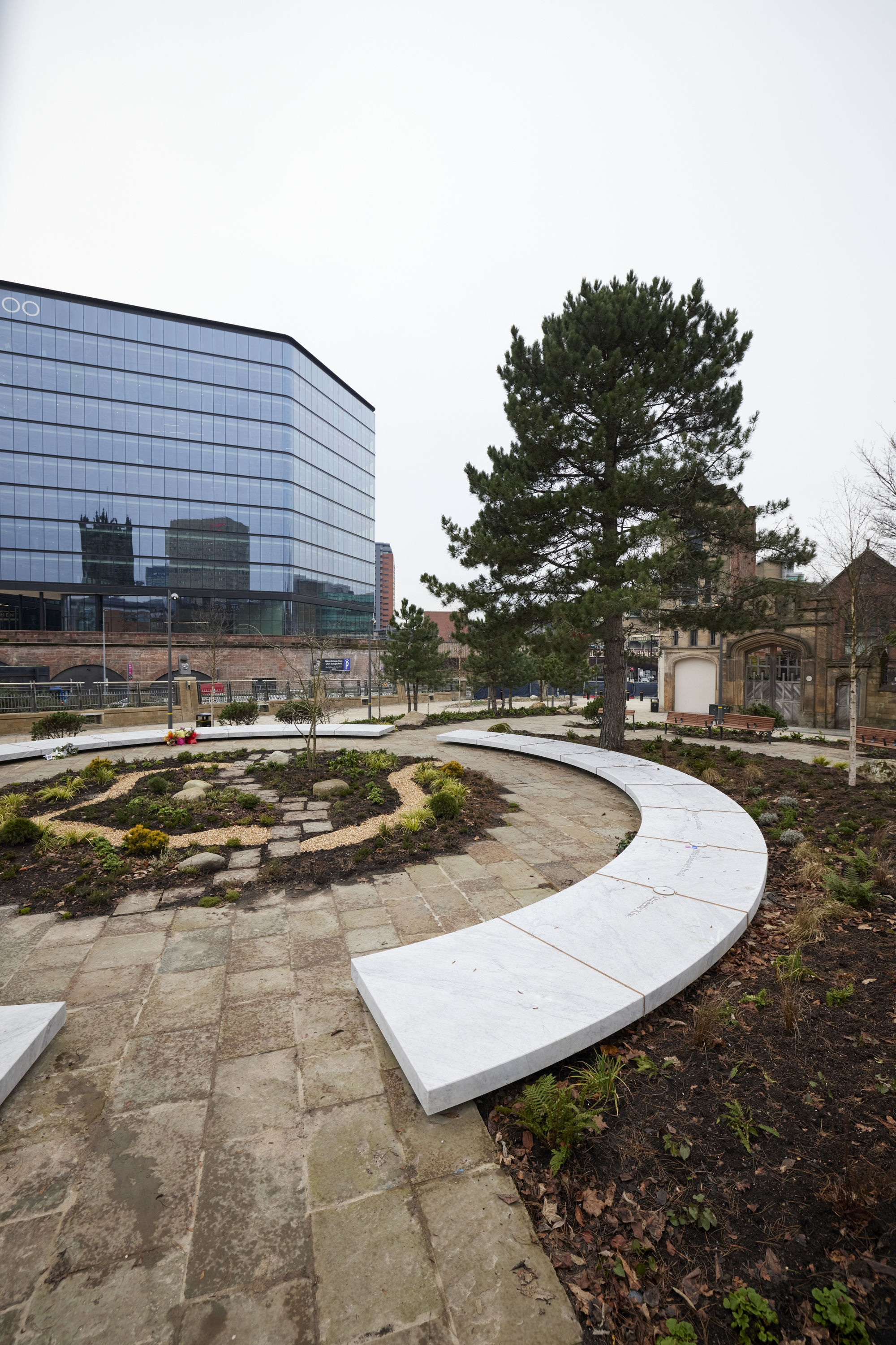 The Glade of Light memorial (Picture: Mark Waugh/Manchester City Council/PA Wire) 