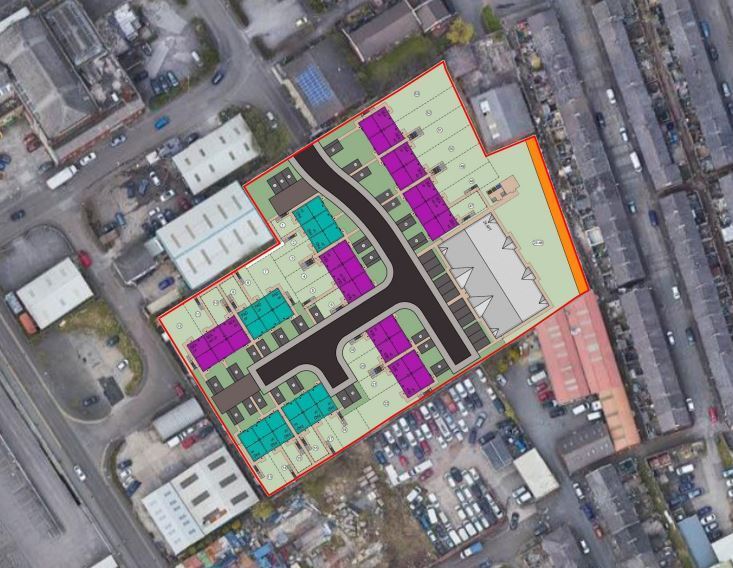 A CGI of the affordable housing plans on Holt Street (Picture: MCI Development)